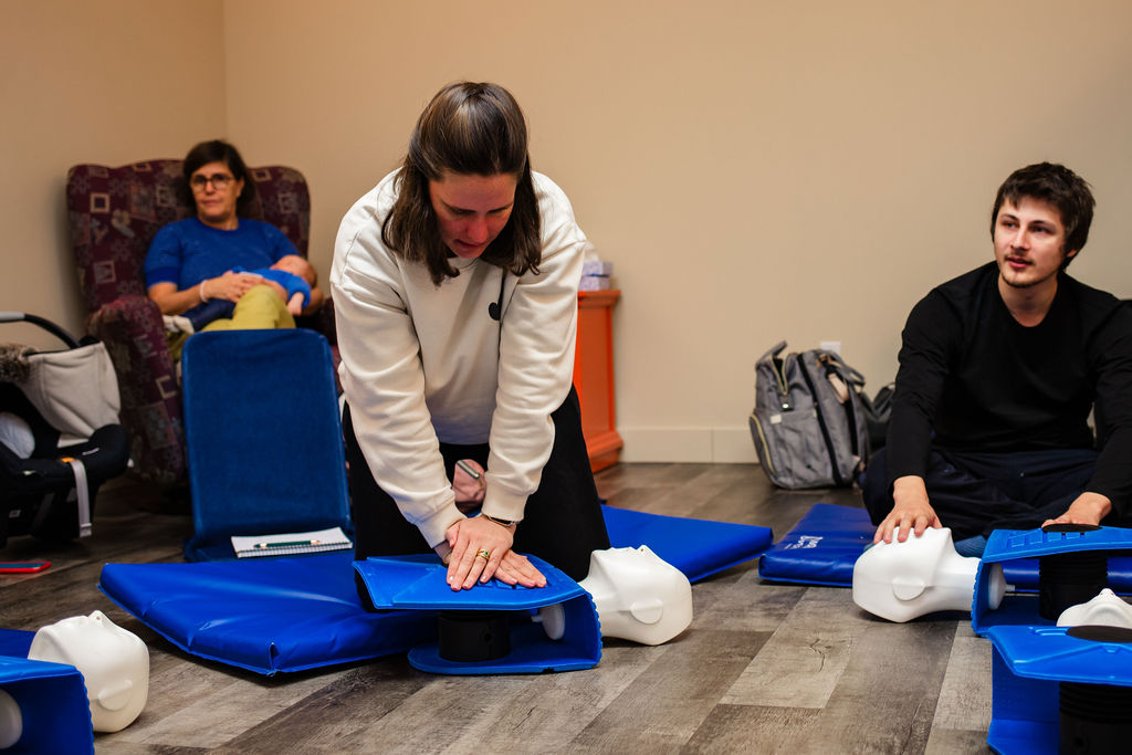 RCR premiers soins pour les nouveaux parents