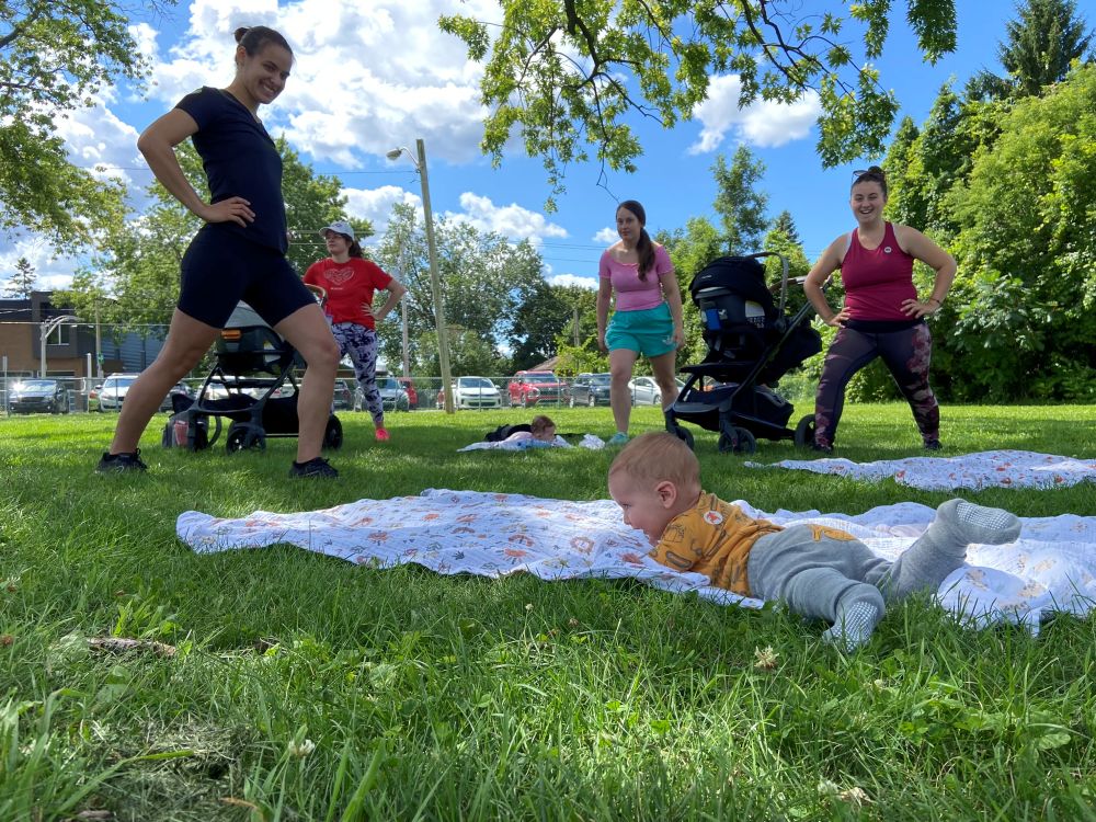 À la recherche d'une instructrice de mise en forme postnatale!