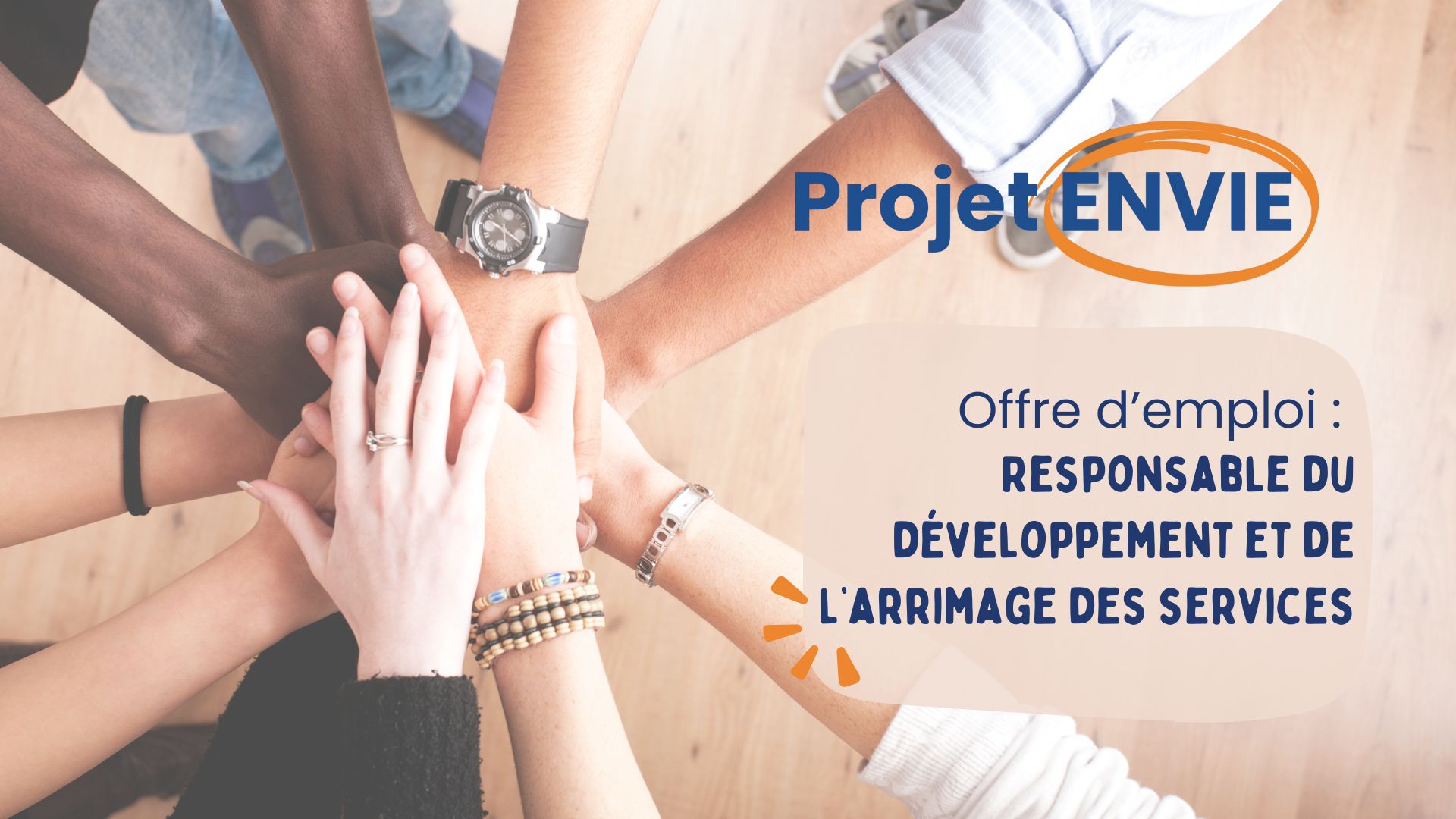 Offre d'emploi : Projet Ensemble pour accueillir la vie